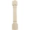 Ekena Millwork 5"W x 5"D x 35 1/2"H Richmond Fluted Cabinet Column, Rubberwood COL05X05X35RIRW - alternate 1